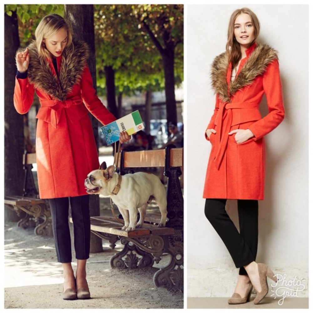 Anthropologie Montaigne Coat by Tracy Reese